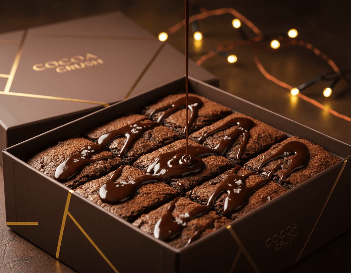 Fudgy Brownies Box of 4